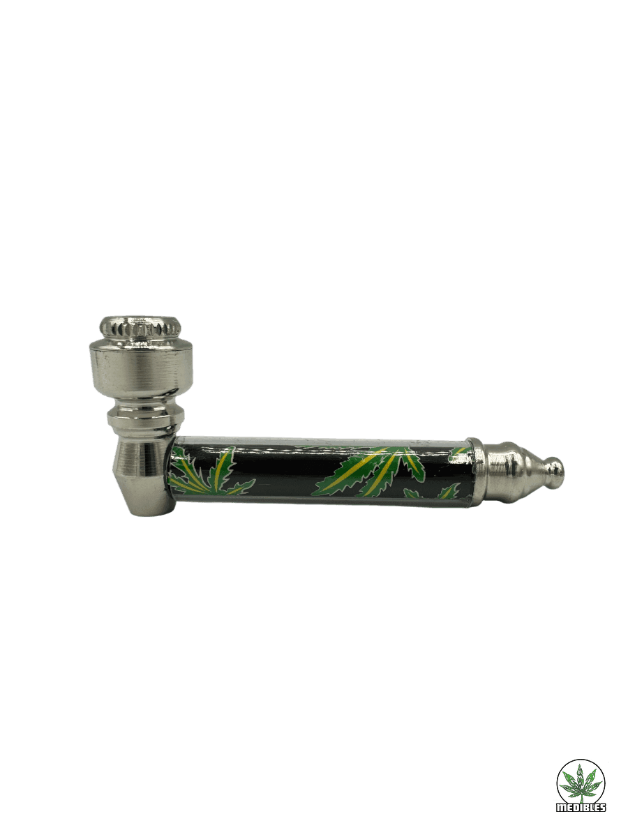Metal Pipe with Screens - Mohawk Medibles
