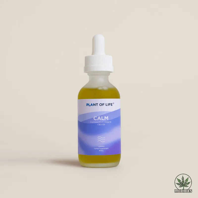 Plant of Life Full Spectrum Organic CBD Oil Calm *SALE* — premium cbd at Mohawk Medibles Canada