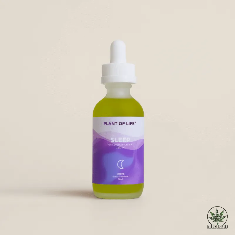 Plant of Life Organic Full Spectrum CBD Oil Sleep *SALE* — premium cbd at Mohawk Medibles Canada