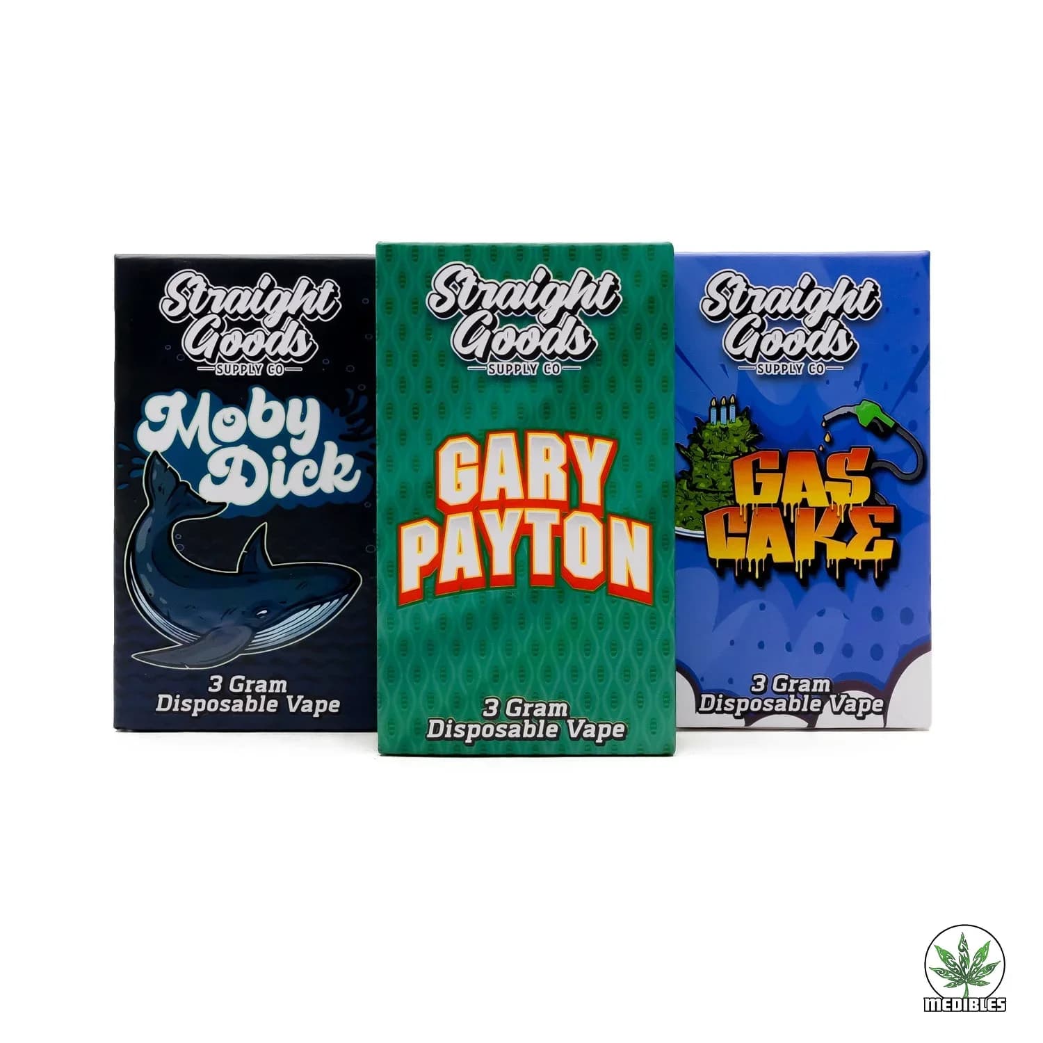 STRAIGHT GOODS Disposable THC Vape 3G — premium disposables at Mohawk Medibles Canada