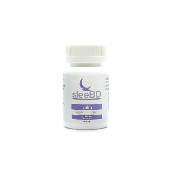 SleeBD Calm CBD Capsules — premium capsules at Mohawk Medibles Canada