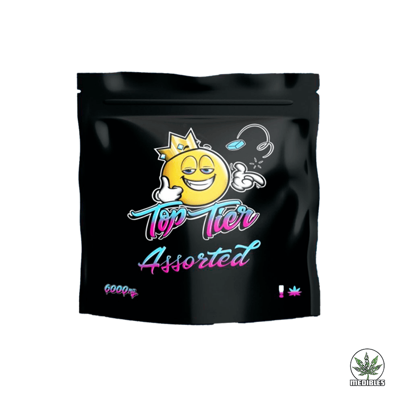 Top Tier Gummies 6000mg THC — premium edibles at Mohawk Medibles Canada