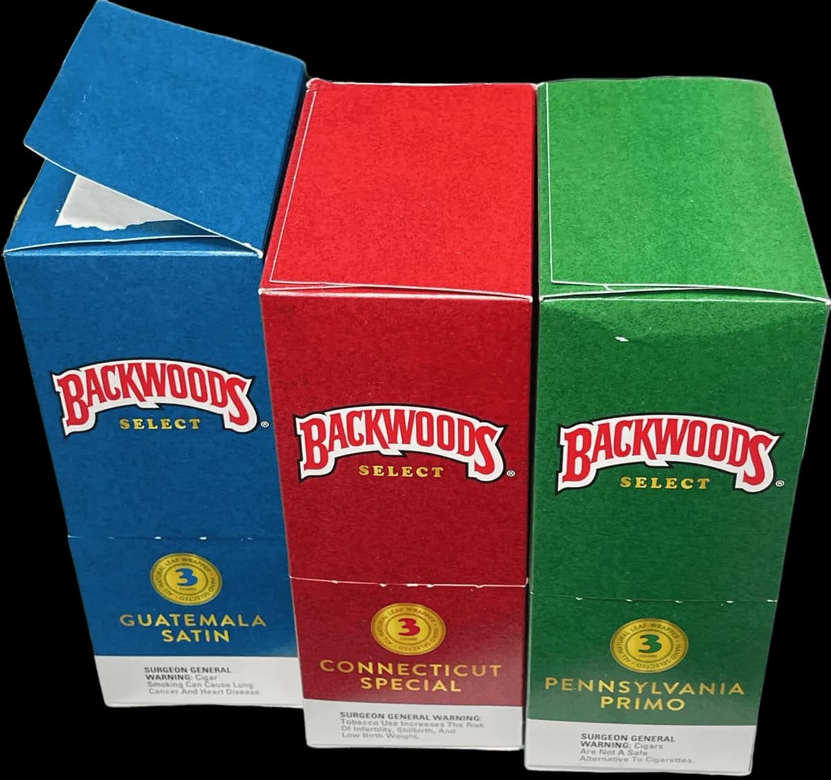 BACKWOODS Select Cigars — premium brands at Mohawk Medibles Canada
