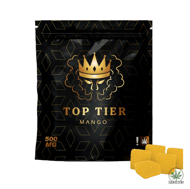 Top Tier Gummies – 500MG THC — premium edibles at Mohawk Medibles Canada
