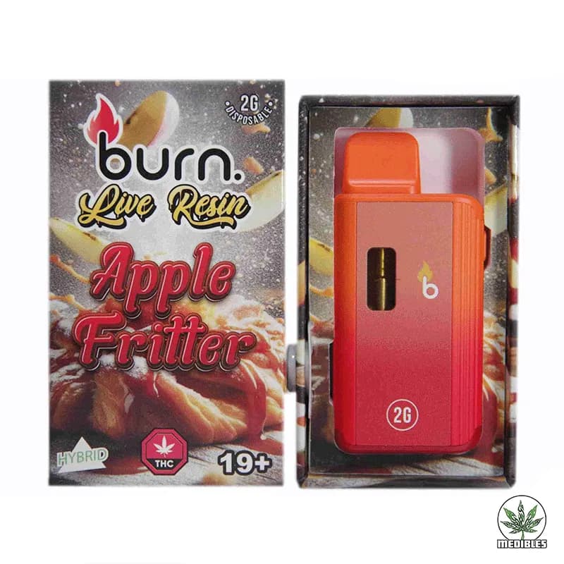 Burn 2G Disposable THC Live Resin Vape — premium brands at Mohawk Medibles Canada