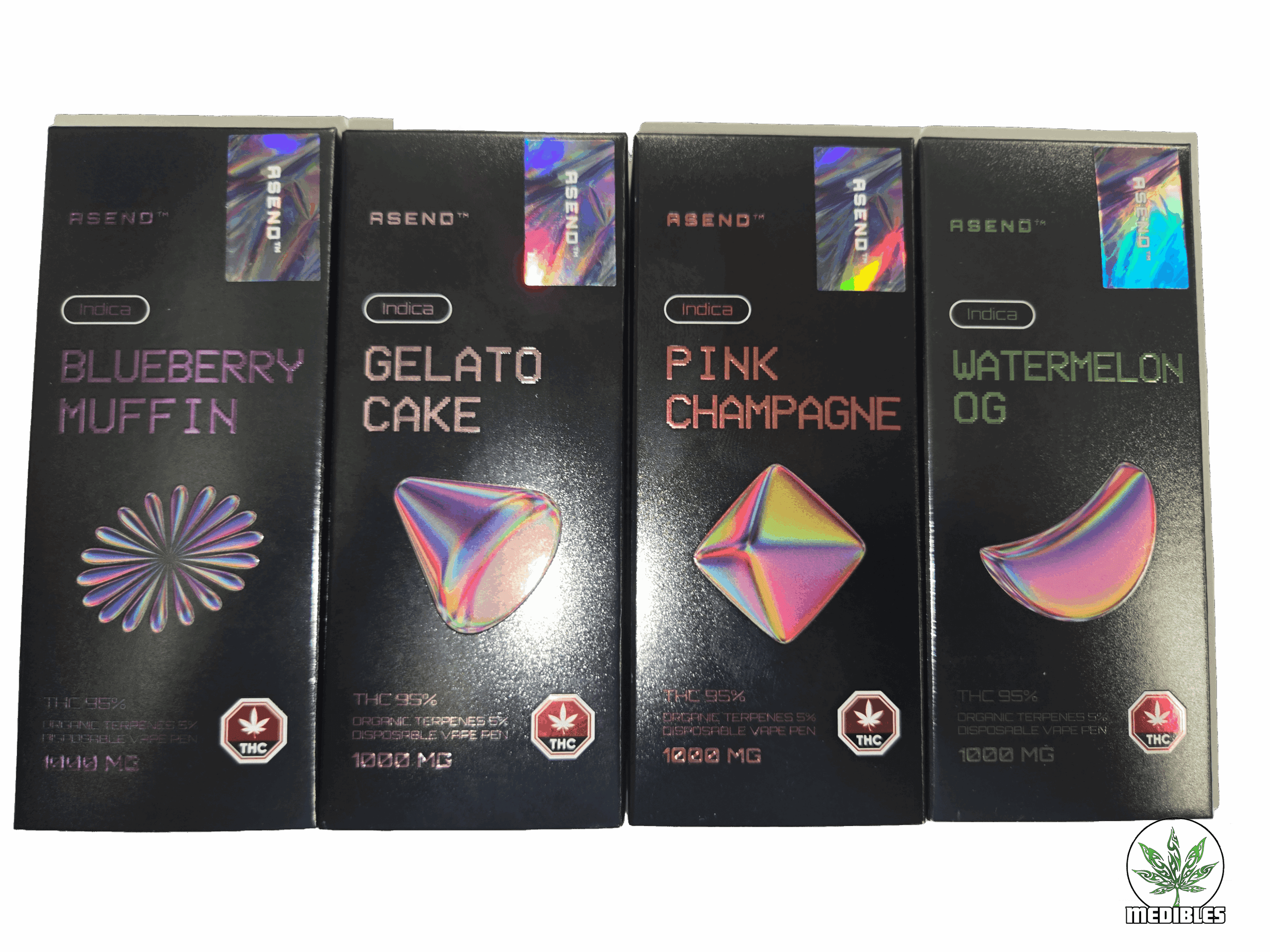 ASEND – 1 Gram Disposable Vape Pen — premium brands at Mohawk Medibles Canada