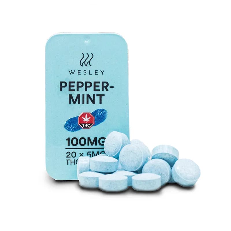 Wesley – THC Pepper-Mints — premium edibles at Mohawk Medibles Canada