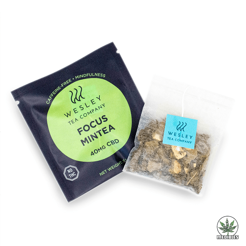 Wesley Tea Company CBD Tea 40mg - Mohawk Medibles