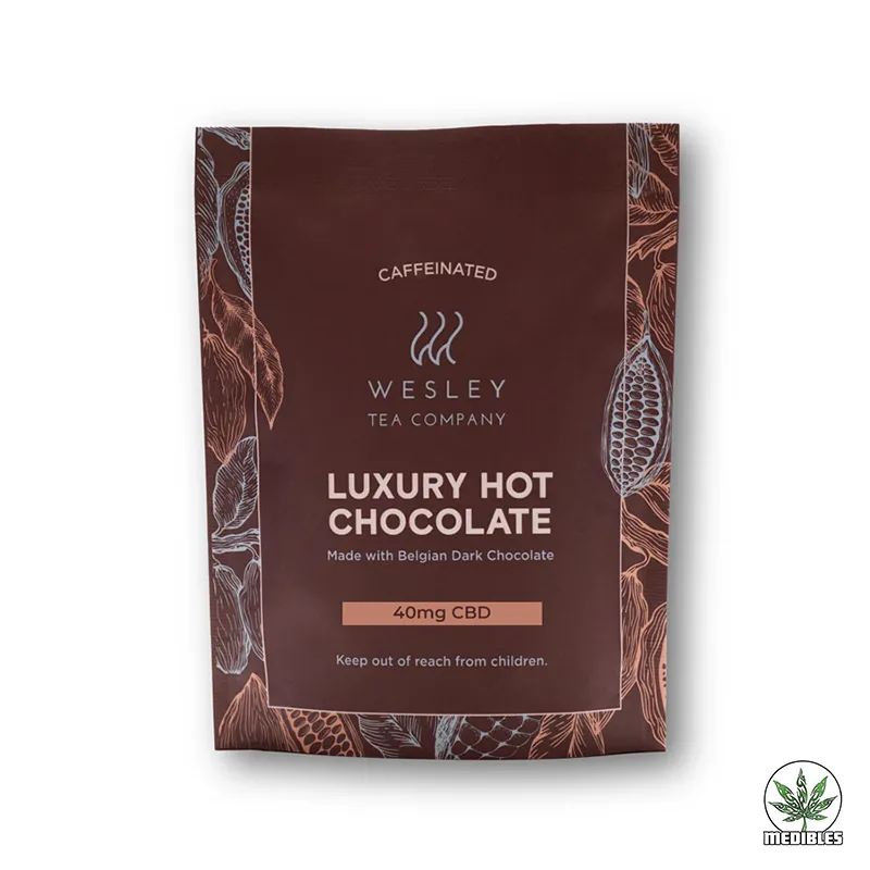 Wesley Tea Company – Luxury CBD Hot Chocolate 40mg — premium edibles at Mohawk Medibles Canada
