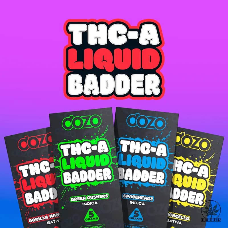 Dozo – THC-A Liquid Badder Vape 5g — premium disposables at Mohawk Medibles Canada