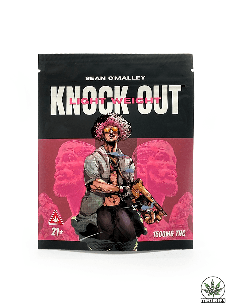 Knock Out THC Gummies — premium edibles at Mohawk Medibles Canada