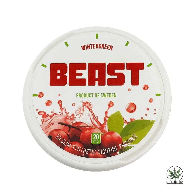 Beast 14mg & 20mg Nicotine Pouch — premium brands at Mohawk Medibles Canada