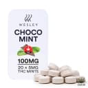 Wesley – THC Choco-Mint Mints — Mohawk Medibles view 1