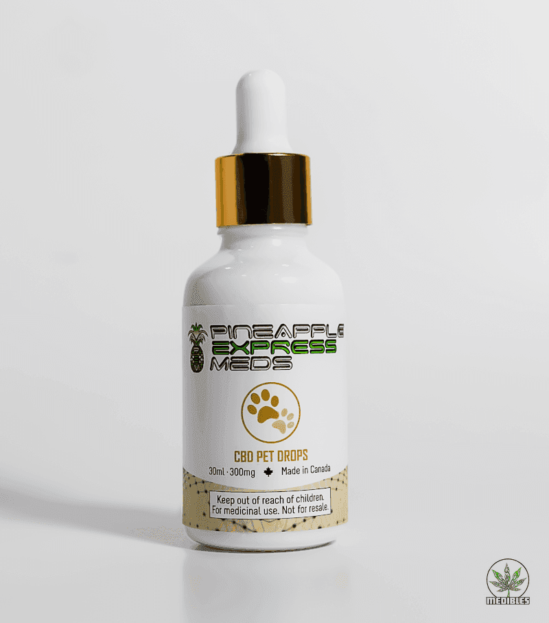 Pineapple Express Meds – CBD Pet Oil — premium cbd at Mohawk Medibles Canada