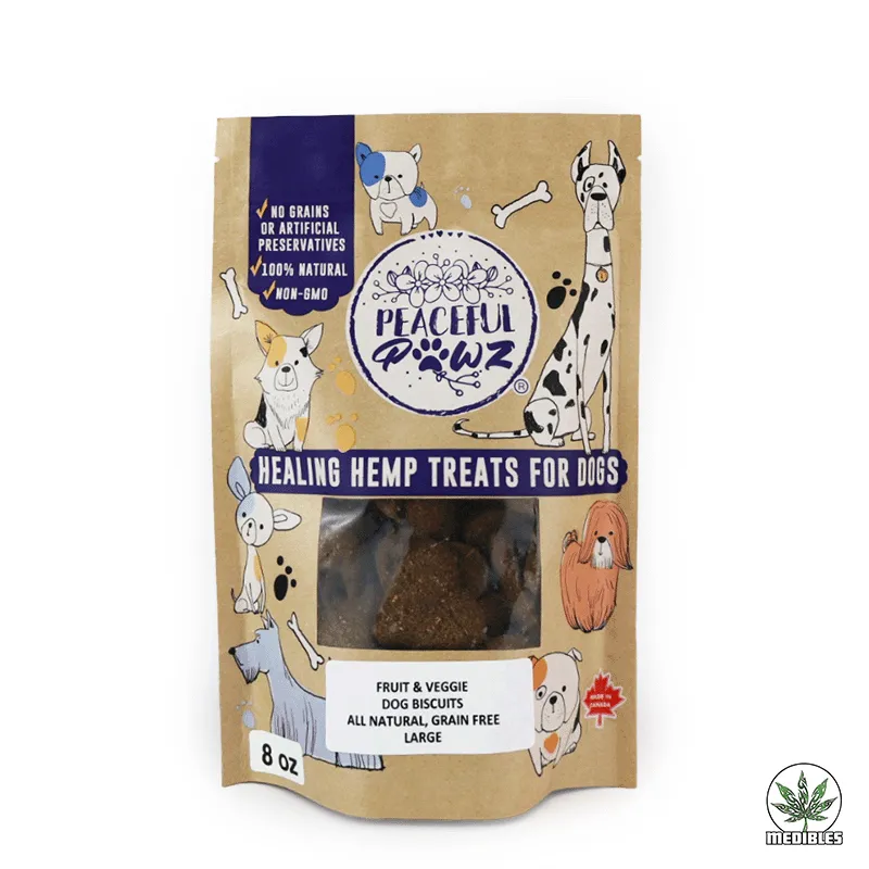 Peaceful Pawz – Hemp Dog Treats | Mohawk Medibles — premium wellness at Mohawk Medibles Canada