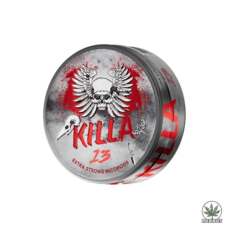 Killa 12.8mg Nicotine Pouches — premium nicotine at Mohawk Medibles Canada