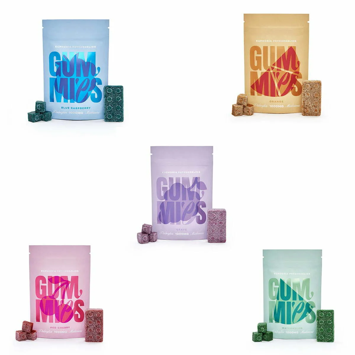 Euphoria Psychedelics Gummies — premium brands at Mohawk Medibles Canada