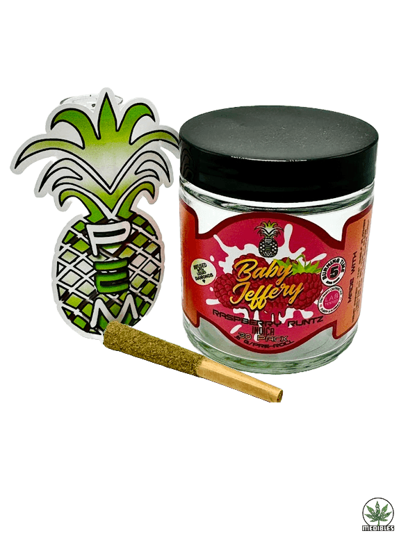 Pineapple Express Meds (PEM) Baby Jeffery Pre-Roll 30 Pack - Mohawk Medibles